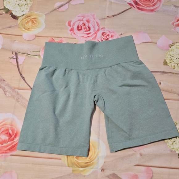 NVGTN sage green shorts - Picture 4 of 7